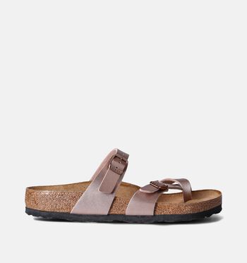 Teenslippers bruin