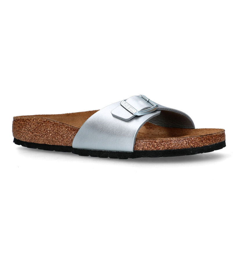 Birkenstock Madrid Nu-pieds en Noir pour femmes (302977)