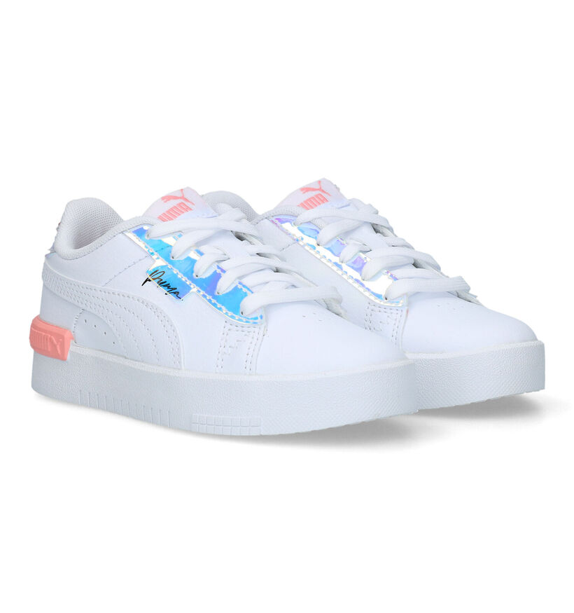 Puma Jada Crystal Wings Witte Sneakers voor meisjes (326484)