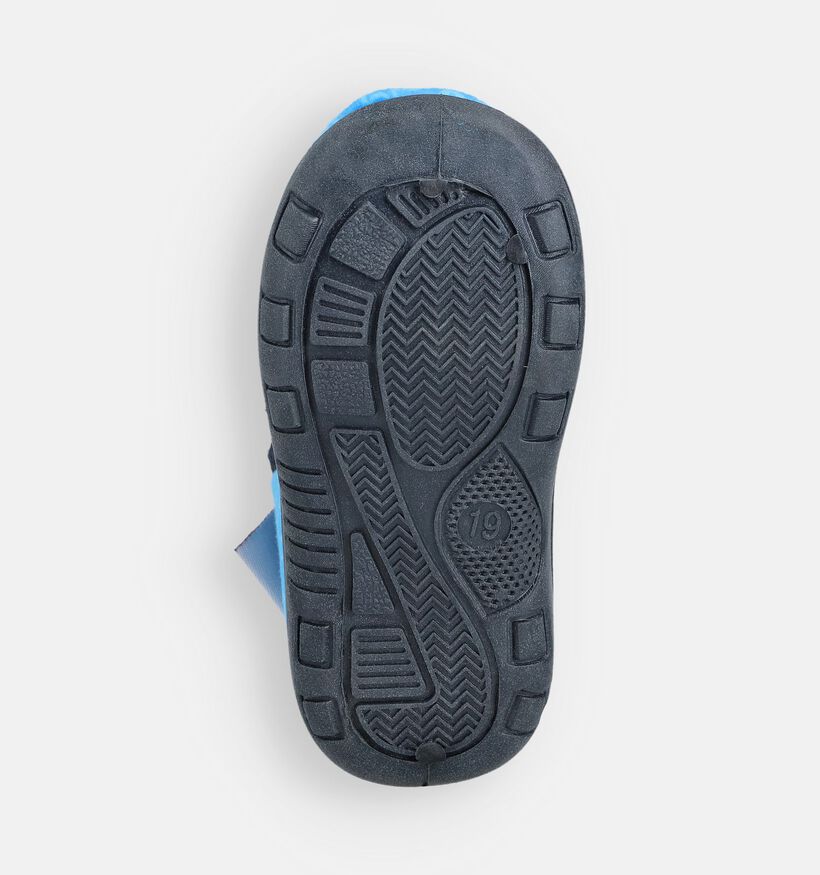 Bumba Pantoufles pour b&eacute;b&eacute; en Bleu fonc&eacute; pour filles, gar&ccedil;ons (378650)