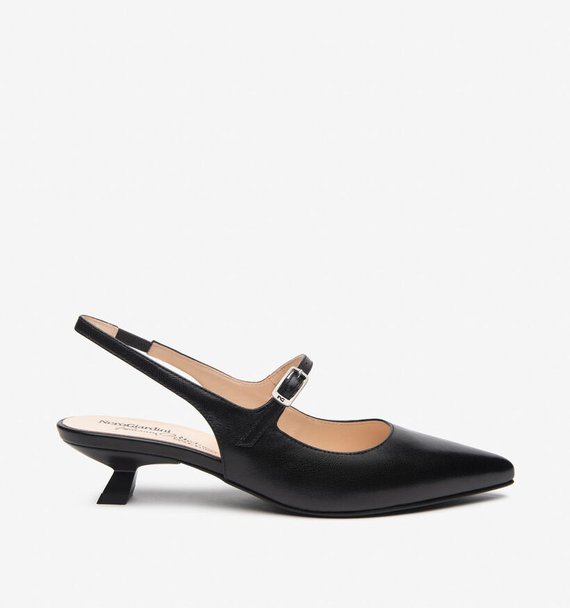 NeroGiardini Escarpins Slingback en Noir pour femmes (351919)