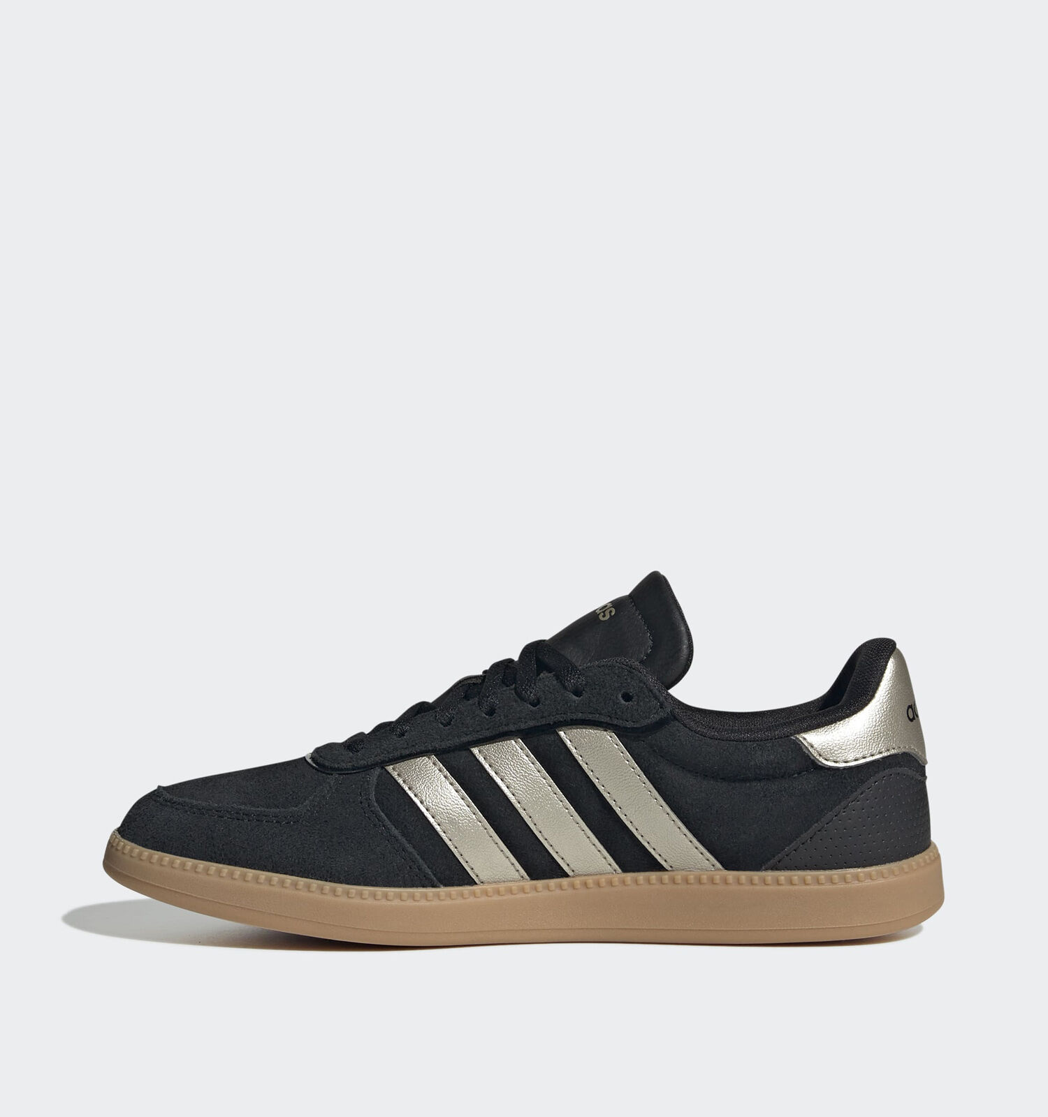 Adidas Breaknet SLeek Zwarte sneaker met Metallic Strepen | Dames Sneakers  | Online op TORFS.BE