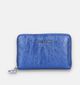 Laurent David Nos 001 Porte-monnaie zippé en Bleu pour femmes (337360)