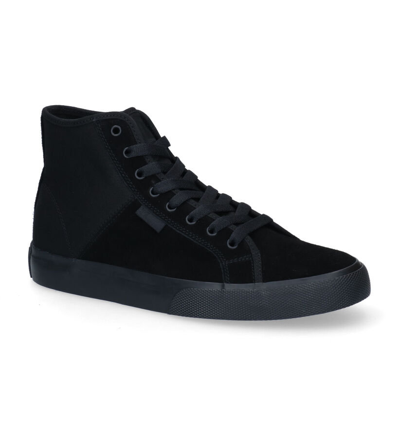 DC Shoes Manual High Baskets en Noir en daim (294244)