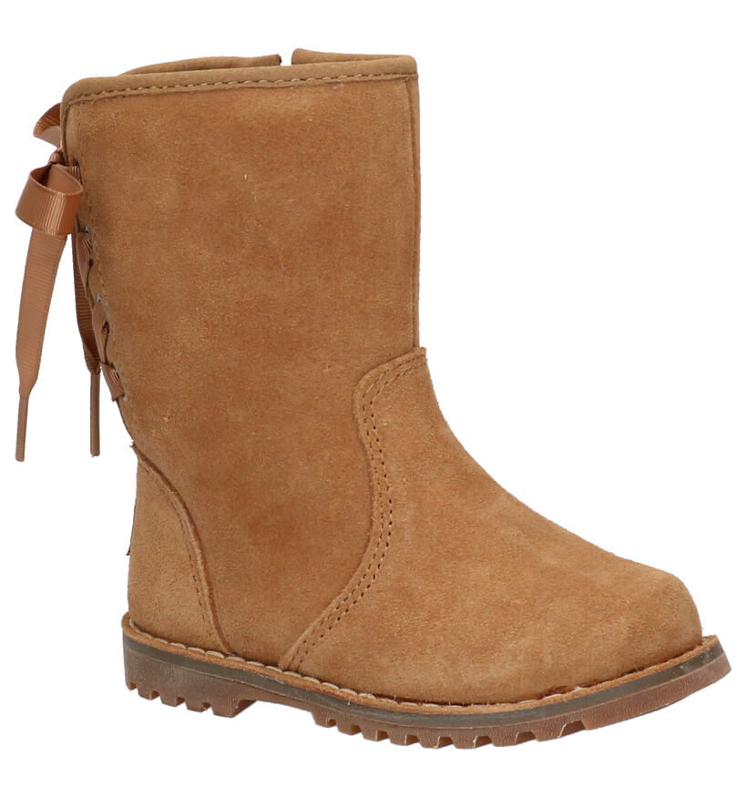 UGG Cognac Korte Laarzen in daim (254116)