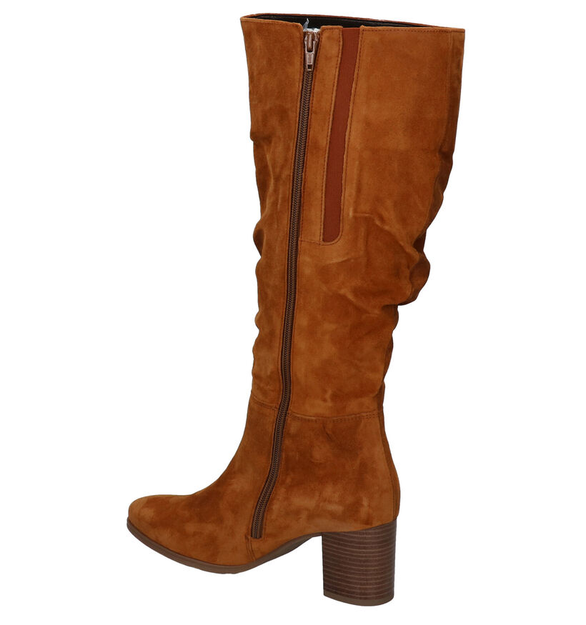 Gabor Bottes hautes en Cognac en nubuck (282442)