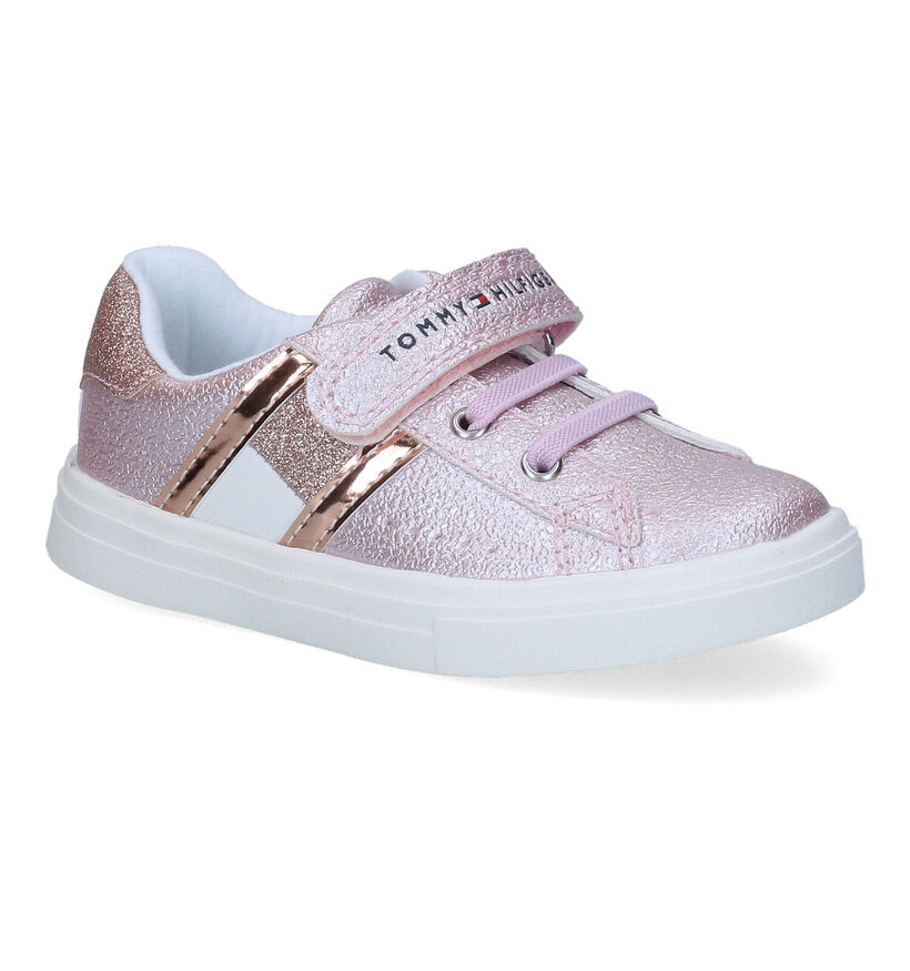 Tommy Hilfiger Roze Sneakers voor meisjes (303899)