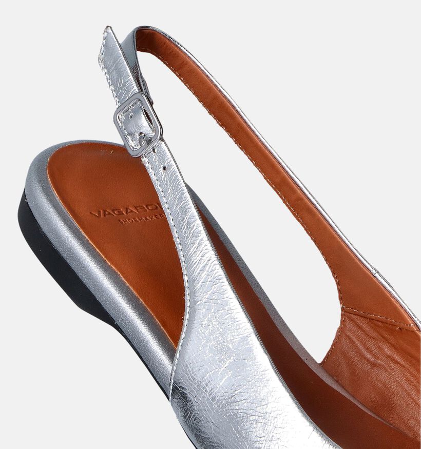 Vagabond Shoemakers Hermine Zilveren Slingback ballerina's voor dames (355465)