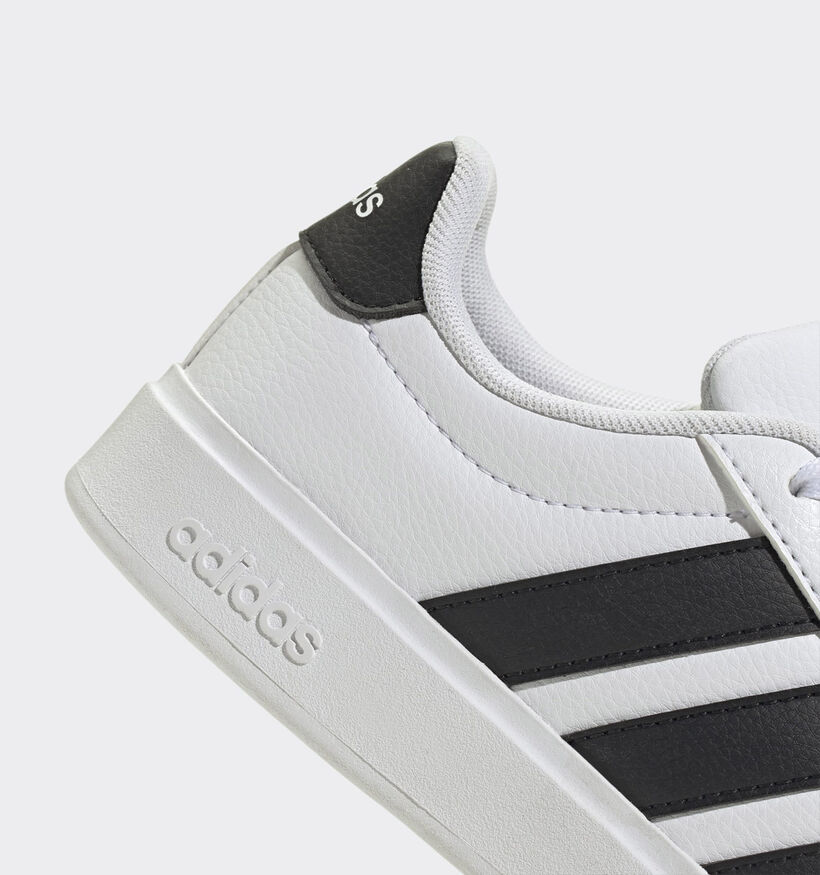 adidas Streettalk Witte/Zwarte Sneakers voor jongens (372658) - geschikt voor steunzolen