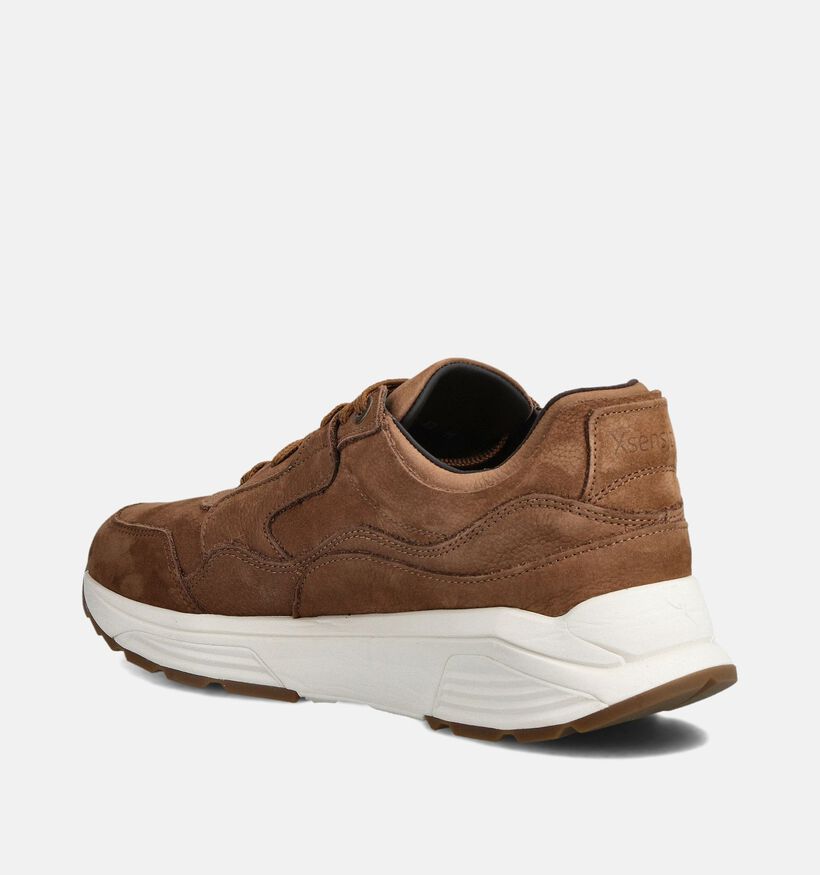 Xsensible Golden Gate Bruine Veterschoenen voor heren (363771) - geschikt voor steunzolen