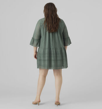 Vero Moda Curve Robes Vert