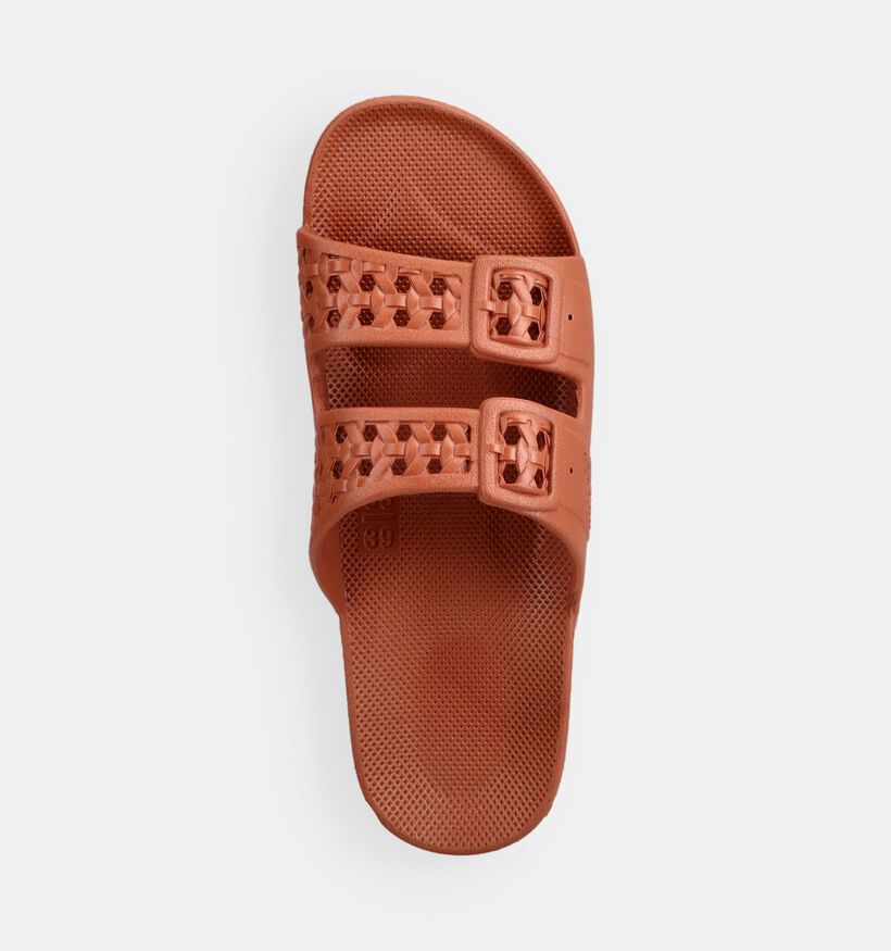 Freedom Moses Claquettes en Marron pour femmes (370854)