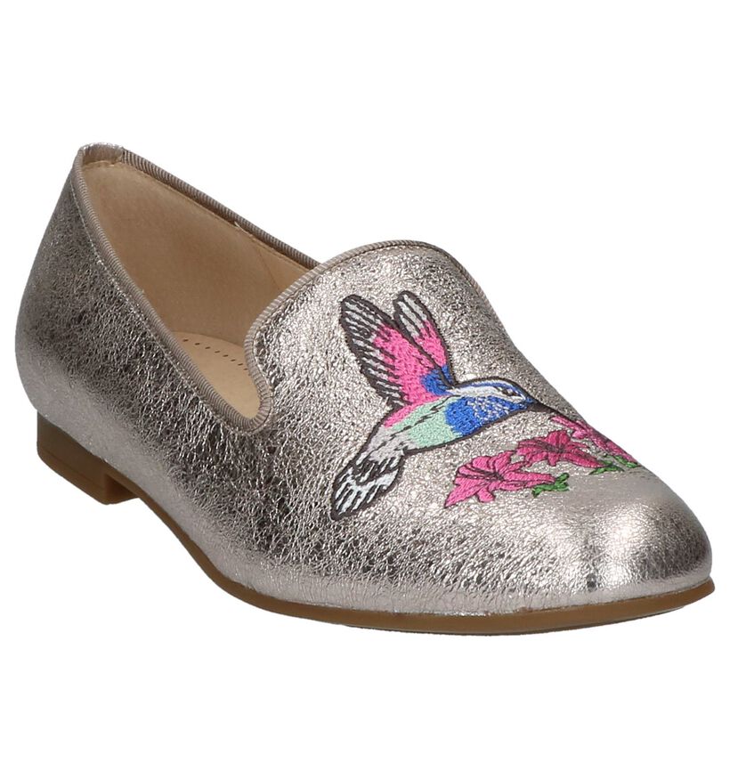 Gabor Rose Gold Loafers, , pdp