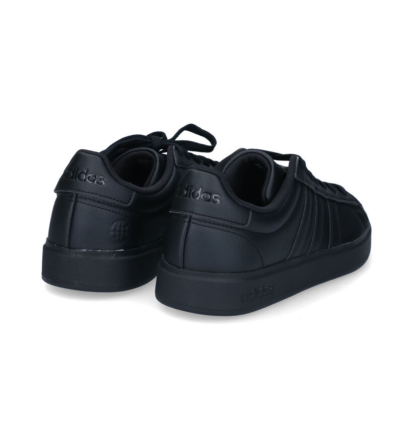adidas Grand Court 2.0 Baskets en Blanc pour hommes, garçons (350086) - pour semelles orthopédiques