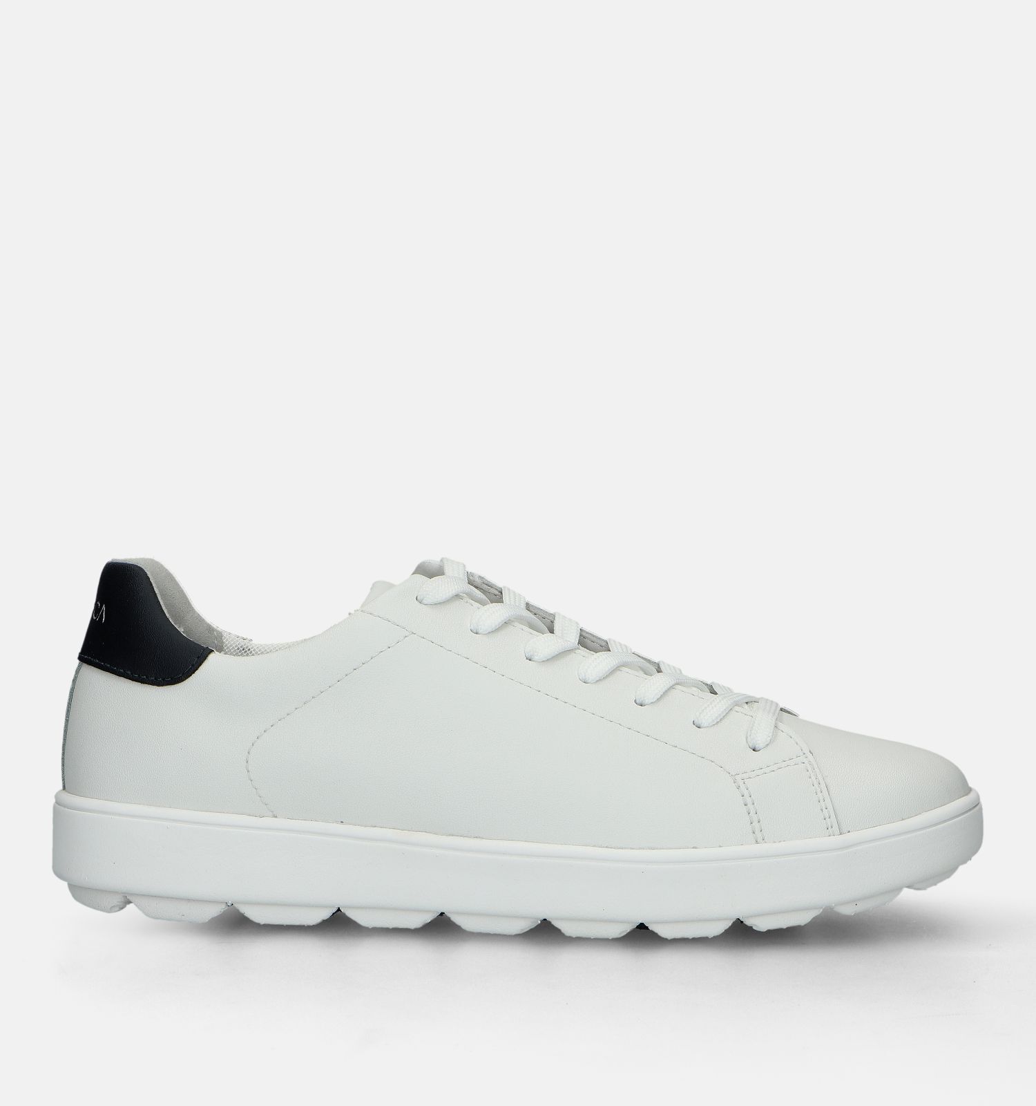 Geox Spherica Witte Veterschoenen Heren Lage schoenen Online op TORFS.BE