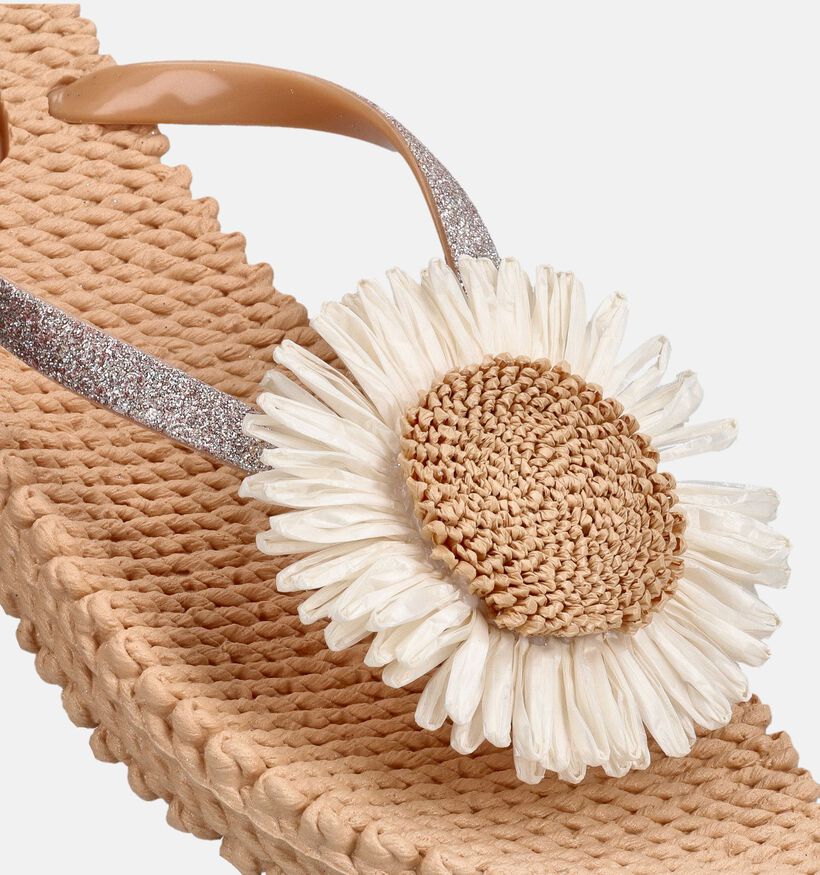 Ilse Jacobsen Cheerful Beige Teenslippers voor dames (372262)