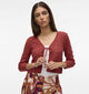 Vero Moda NewVerena Bruine Crochet cardigan voor dames (352151)