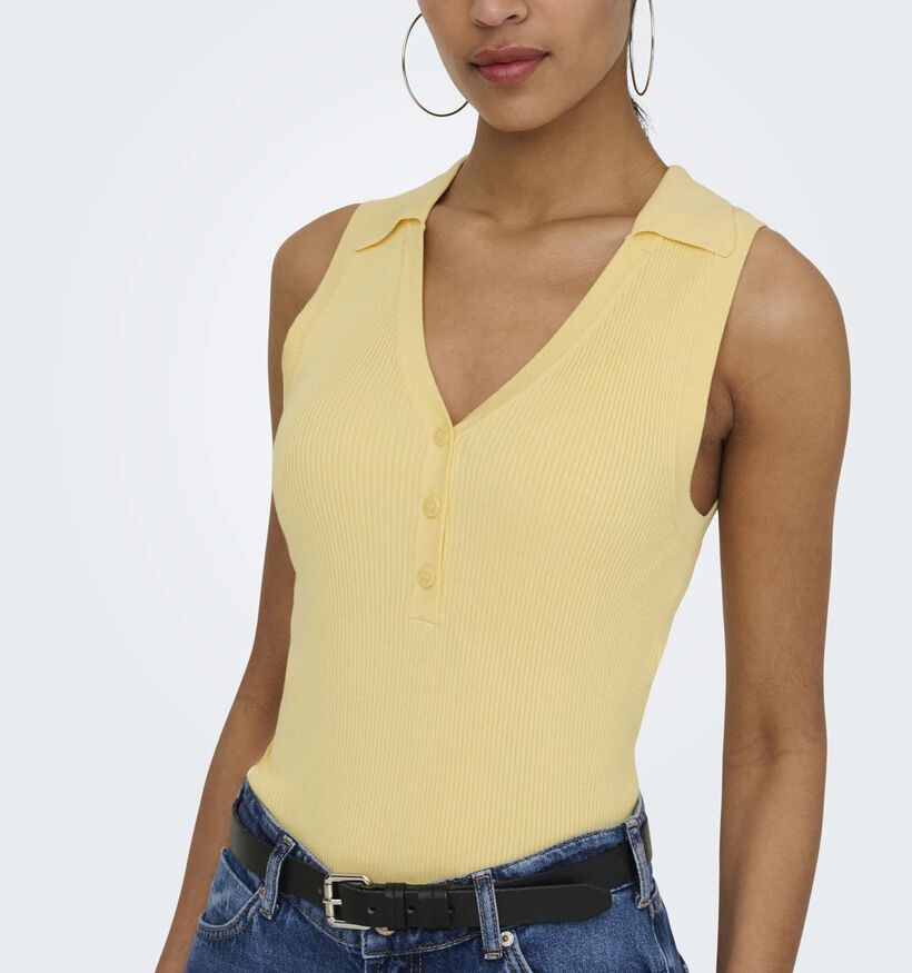 JDY Nanna D&eacute;bardeur en Jaune pour femmes (370053)