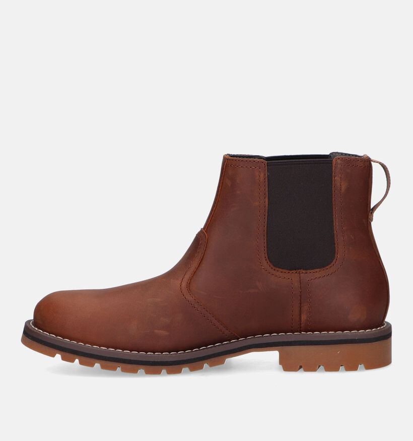 Timberland Larchmont II Chelsea Cognac Bottines voor heren (328648) - geschikt voor steunzolen