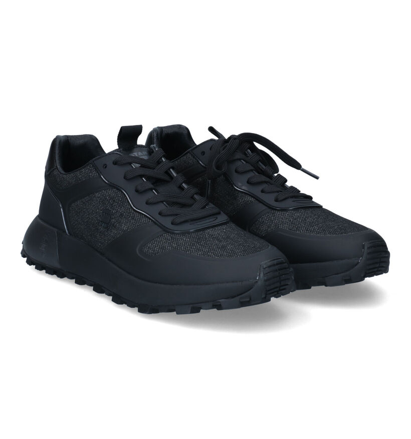 G-Star Theq Run Bo Baskets en Noir en simili cuir (314309)