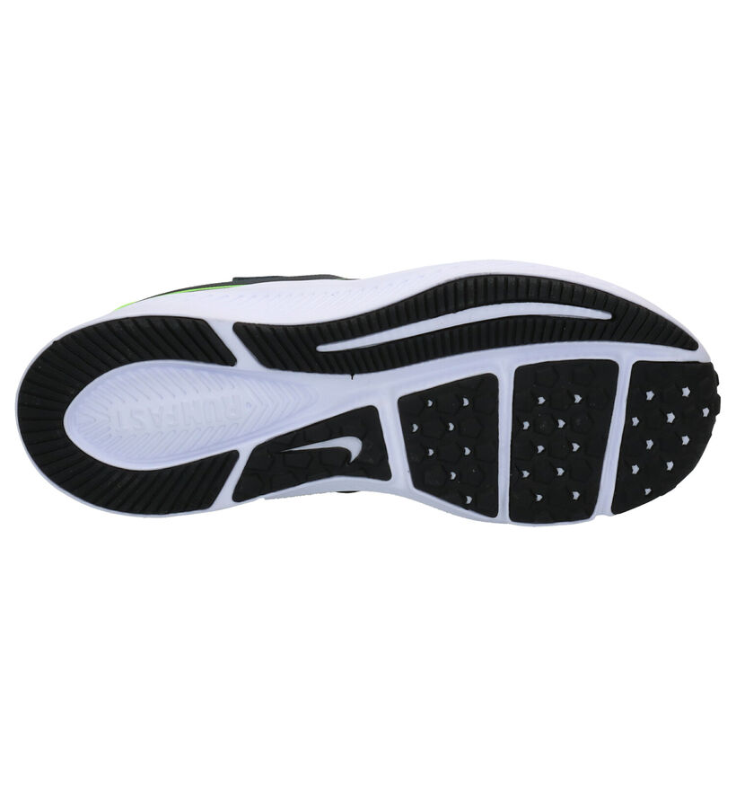 Nike Star Runner 2 Baskets en Noir en textile (277520)