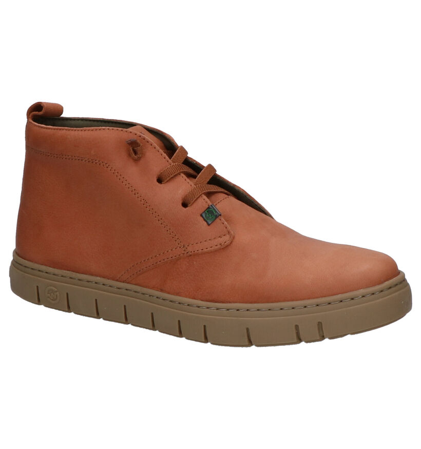 Slowwalk Lucian Chaussures sans lacets en Cognac en cuir (258733)