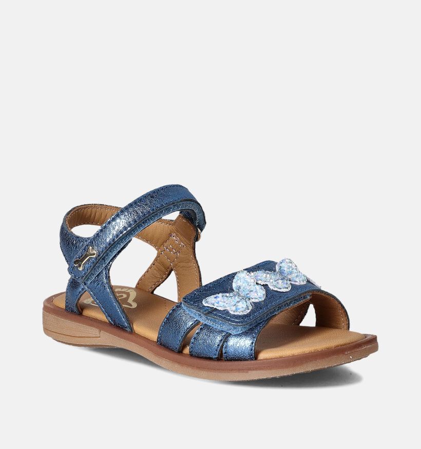 STONES and BONES Zilar Sandales en Bleu pour filles (352719)