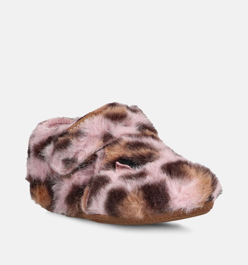 Living Kitzbühel Pantoufles fermées en Rose pour filles (373734)