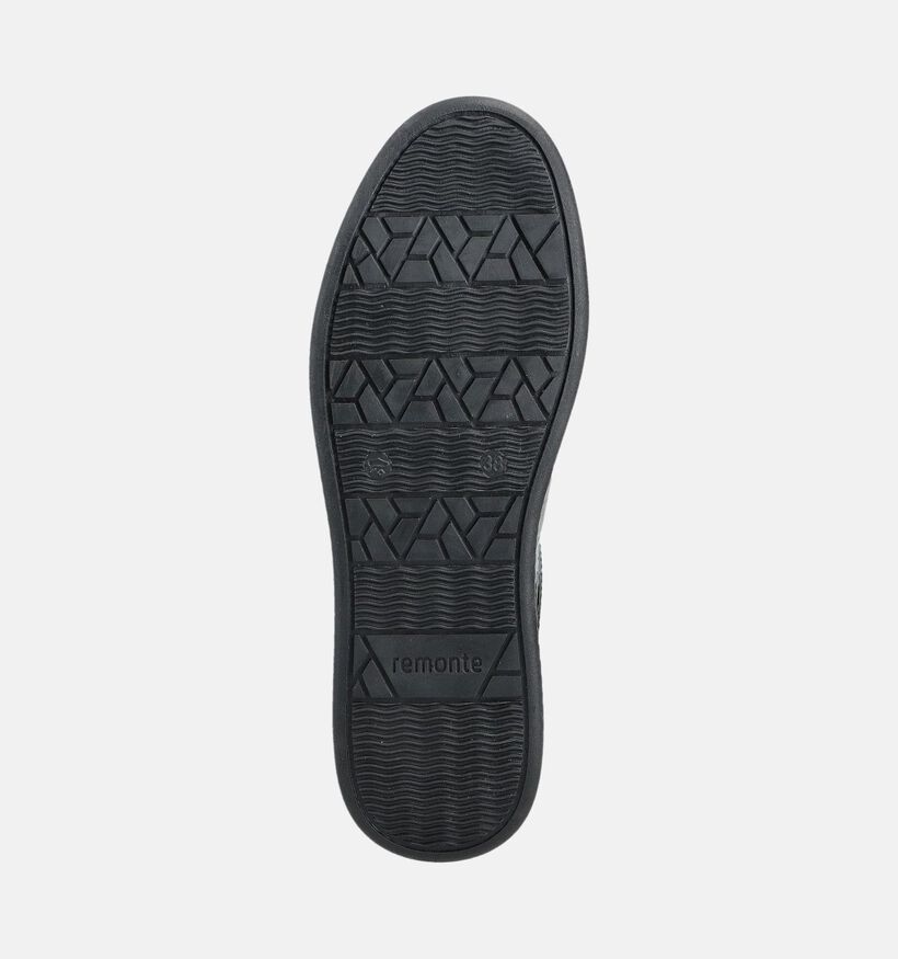 Remonte Zwarte Veterschoenen voor dames (360405) - geschikt voor steunzolen