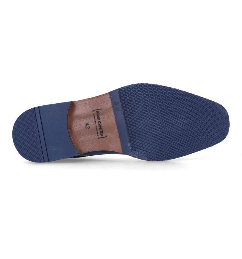 Bullboxer Chaussures classiques en Bleu pour hommes (331810) - pour semelles orthopédiques