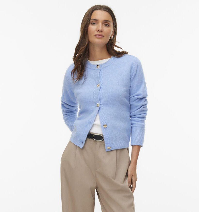 Vero Moda Fona Gilet en Bleu pour femmes (367148)