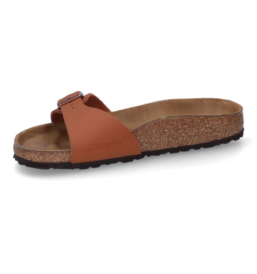 Birkenstock Madrid Birko-Flor Witte Slippers voor dames (338044)