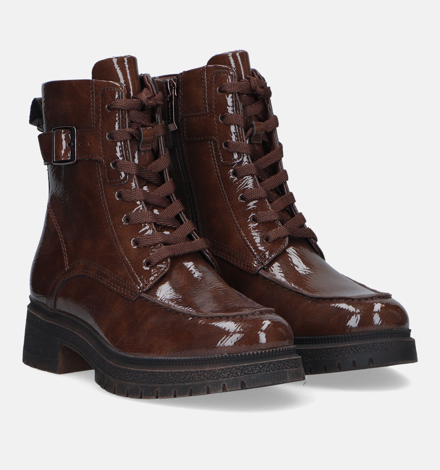 Tamaris Bruine Veterboots Dames Boots Online op TORFS.BE