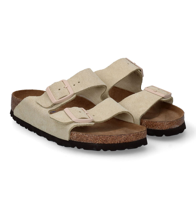 Birkenstock Arizona Bruine Slippers voor dames (330659)