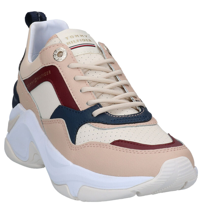 Tommy Hilfiger Baskets basses en Multicolore en cuir (276245)