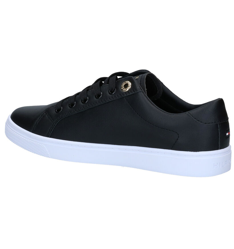 Tommy Hilfiger Signature Cupsole Chaussures à lacets en Blanc en cuir (285403)