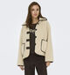 JDY Noella Life Manteau court en Beige pour femmes (369184)
