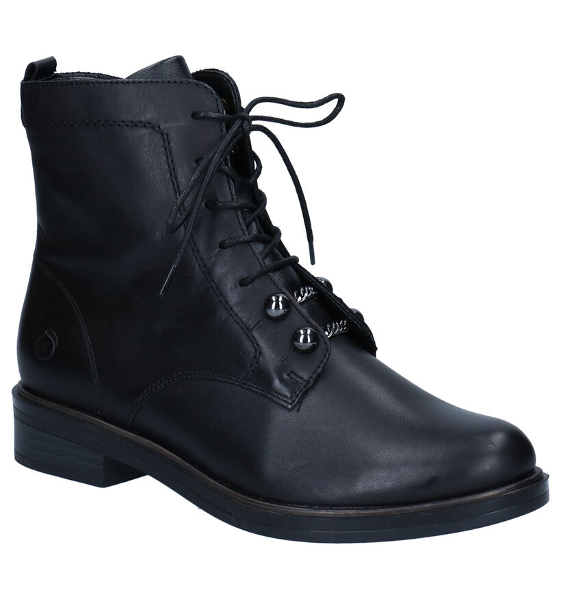 Remonte Zwarte Boots in leer (298055)