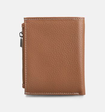 Crinkles Portemonnees Zwart/Wit/Beige/Goud/Cognac/Grijs