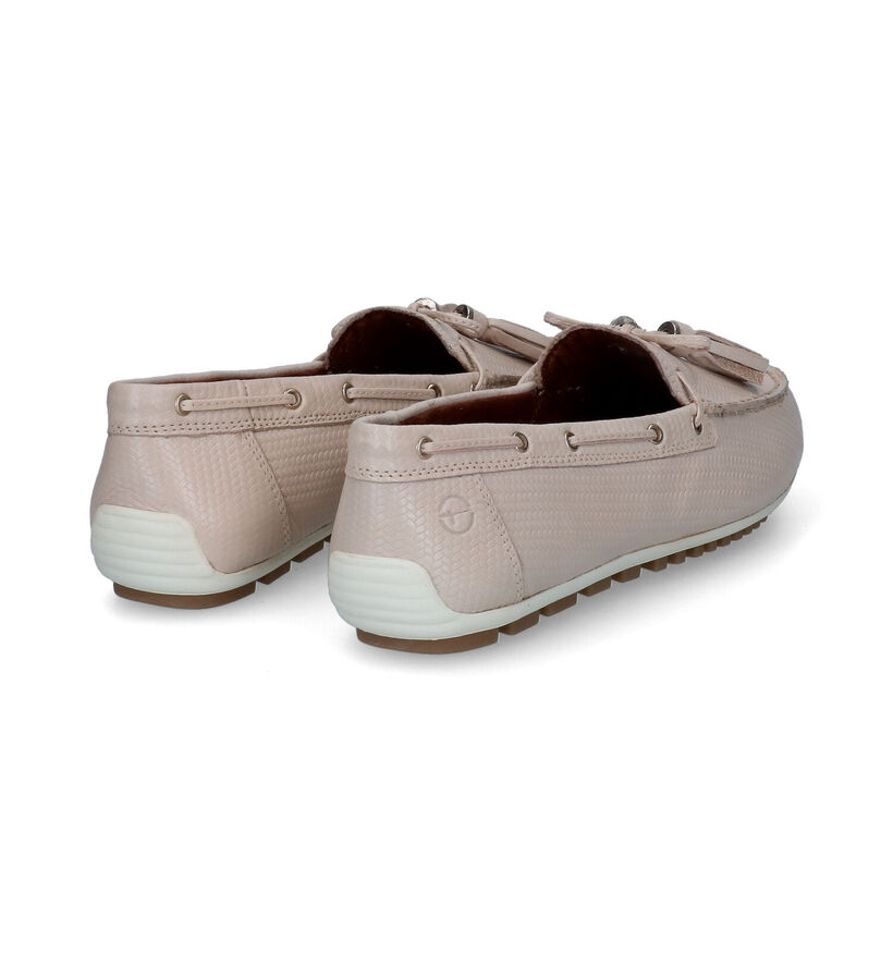 Tamaris Beige Mocassins in leer (306370)