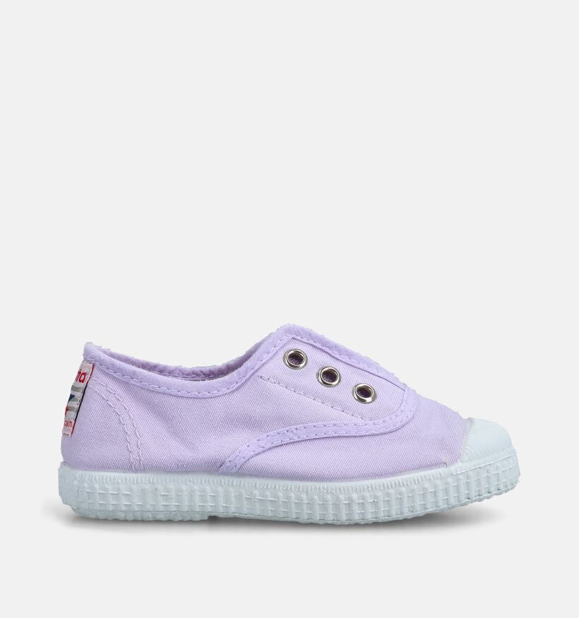 Cienta Baskets en Lilas pour filles (372145) - pour semelles orthop&eacute;diques