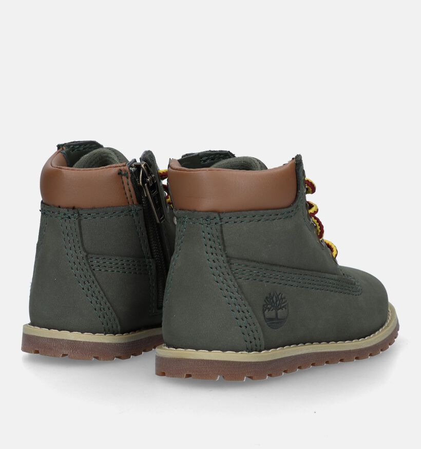 Timberland Pokey Pine 6IN BOOT Kaki Bottines voor jongens, meisjes (329075) - geschikt voor steunzolen