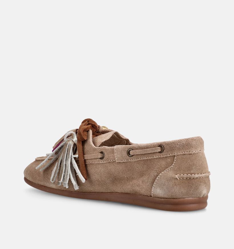 PS Poelman Vita Tassels Beige Bootschoenen voor dames (378666)