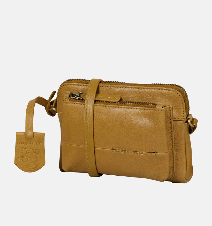 Burkely Norah Sac porté croisé en Jaune pour femmes (347962)