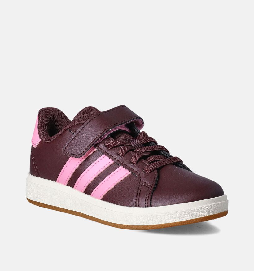adidas Grand Court 2.0 Bordeaux Sneakers voor meisjes (361533)
