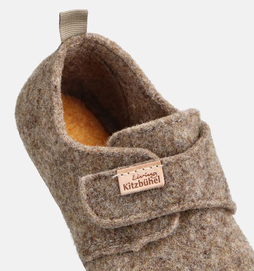 Living Kitzbühel Pantoufles fermées en Beige pour filles, garçons (365721)