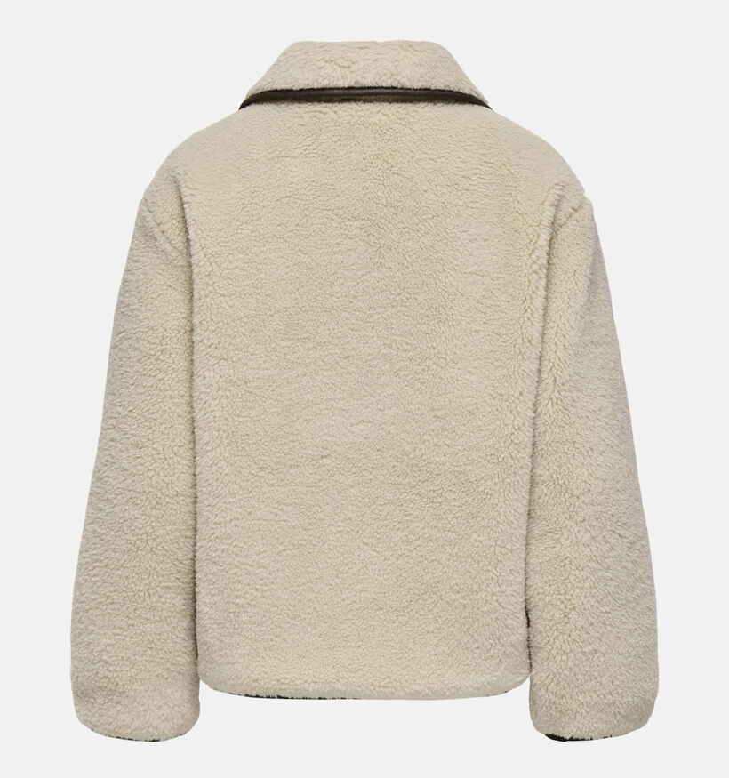 JDY Noella Life Manteau court en Beige pour femmes (369184)