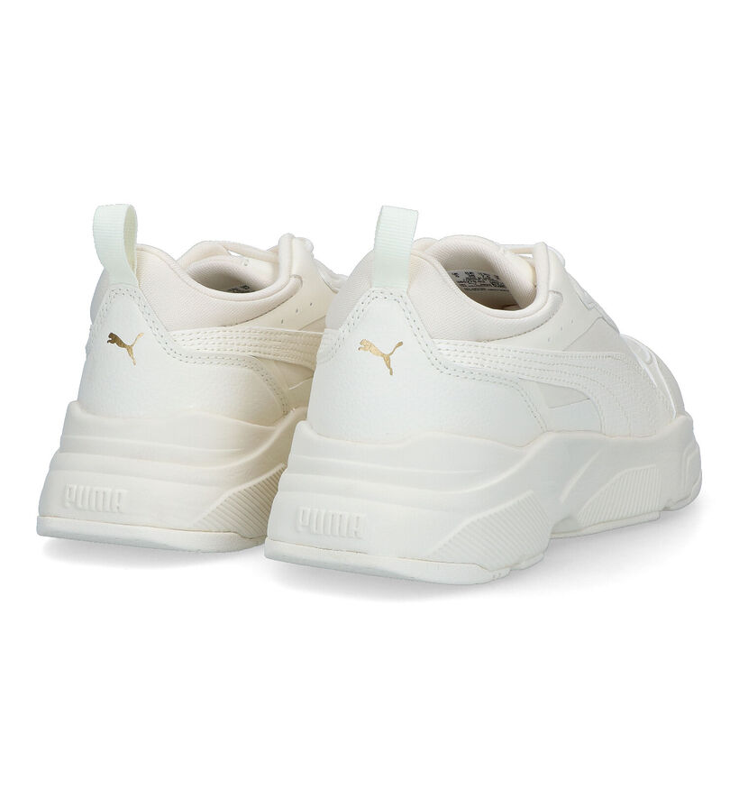 Puma Cassia SL Baskets en Ecru pour femmes (318660) - pour semelles orthopédiques