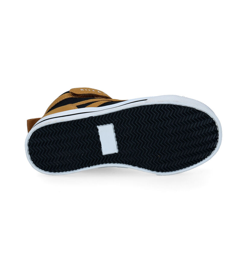 Milo & Mila Chaussures hautes en Noir en simili cuir (297759)