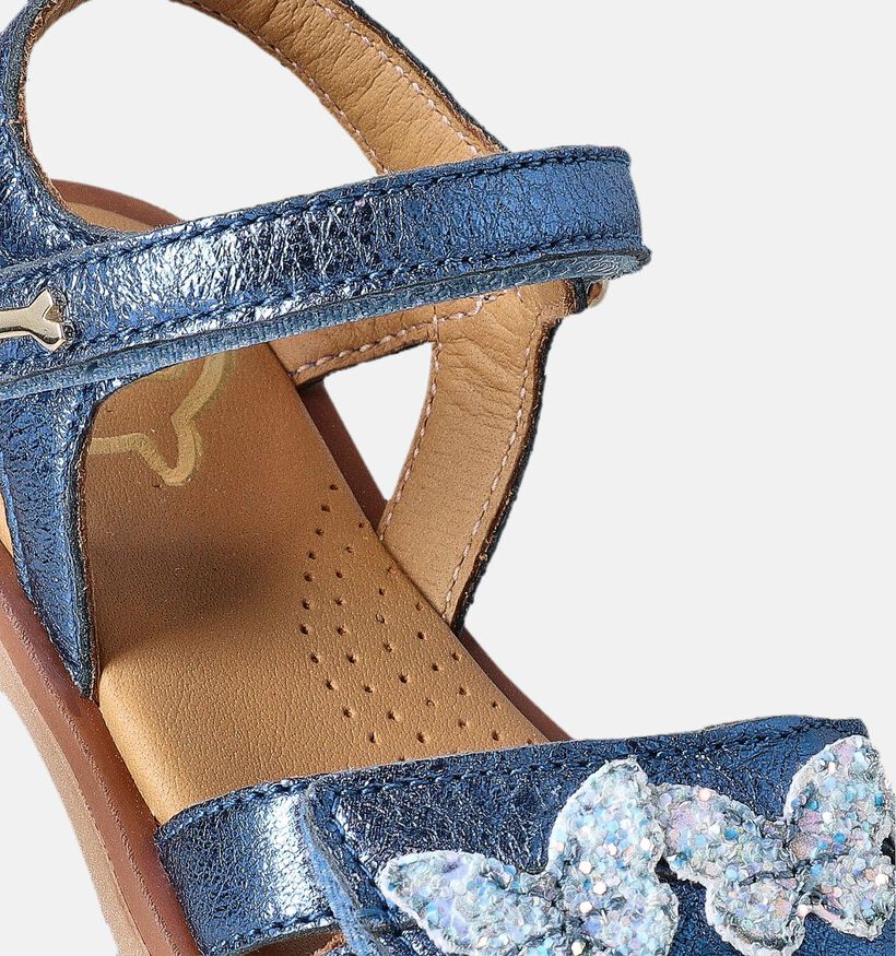 STONES and BONES Zilar Sandales en Bleu pour filles (352719)